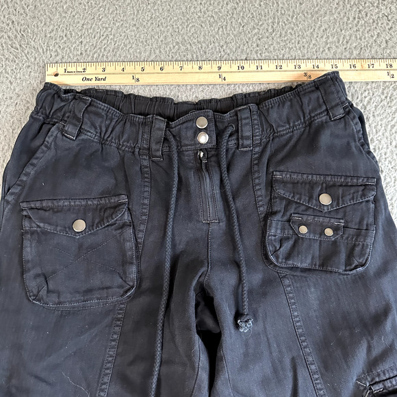Free People Tahiti Cargo Wide Leg Low Rise Pant- Xs - Picture 5 of 9